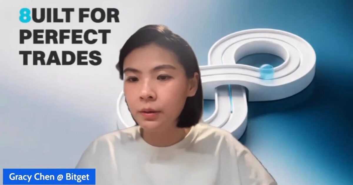 Gracy Chen in the livestream clip shared by DeFi Warhol.